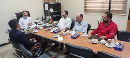 دیدار با  مدیر مرکز  اکتشاف و بهره برداری  کمپ ایثار 